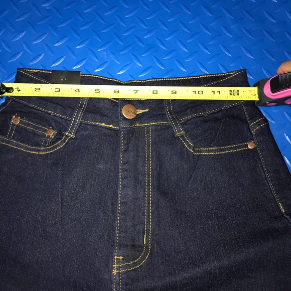 Blue high waist jean - Picture 3 of 5